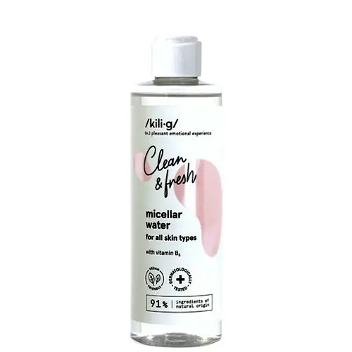 Akciós ár Kilig Clean & Fresh Micellás víz B5 vitaminnal 250 ml